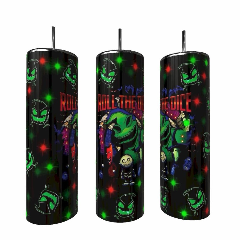 Veil The Dice Oogie Boogie Nightmare Before Xmas Tumbler